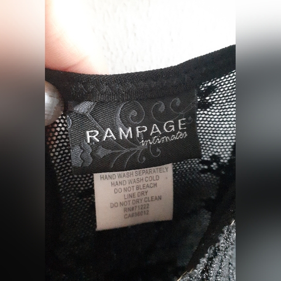 Lace nightie/dress with diamond detail and matching undies - Picture 11 of 16